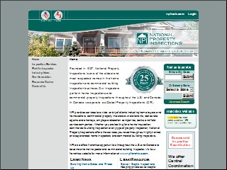 Web site www.npiweb.com, National Property Inspections